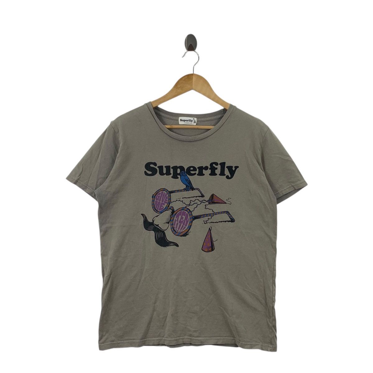 Band Tees SUPERFLY TAISUKE Ochi Shiho Japan Band Soul J-Pop Tee Shirt Size US S / EU 44-46 / 1 - 3 Thumbnail