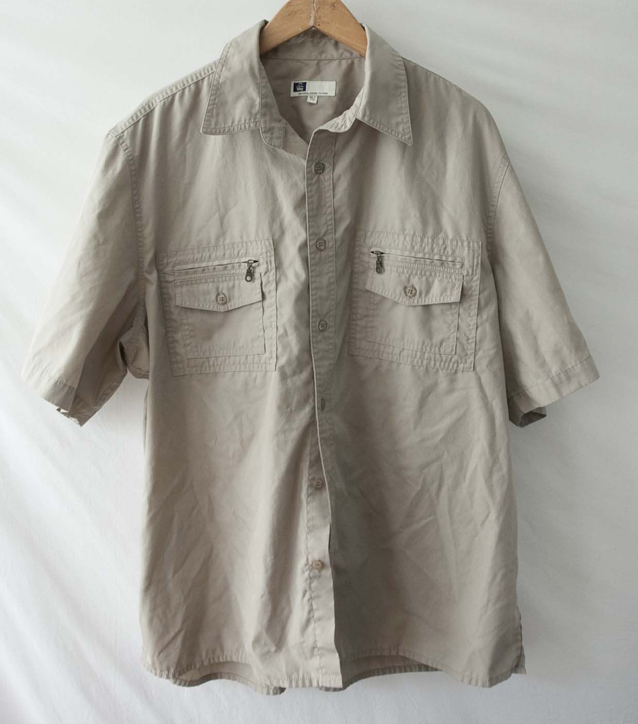 Tilley Tilley Safari Shirt Short Sleeve Size XL Pale Brown Size US XL / EU 56 / 4 - 2 Thumbnail