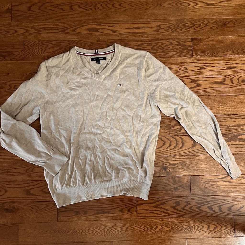 Tommy Hilfiger Knitted v-neck sweater Size US M / EU 48-50 / 2 - 1 Thumbnail