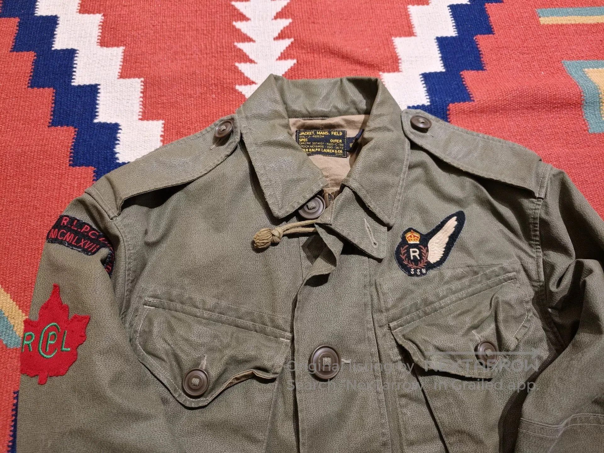 RRL Ralph Lauren RALPH LAUREN M43 Pepper Salt Jacket. Size US XS / EU 42 / 0 - 7 Thumbnail