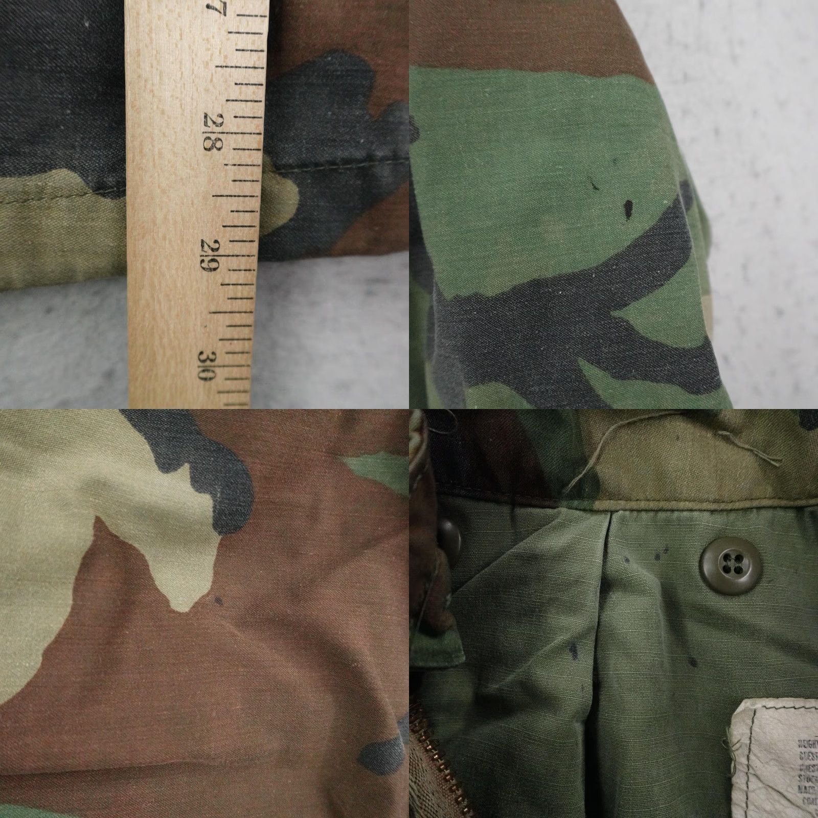 Vintage VINTAGE US ARMY Jacket Mens Small Woodland Camo Cold Weather Field Parka 80s Size US S / EU 44-46 / 1 - 8 Thumbnail