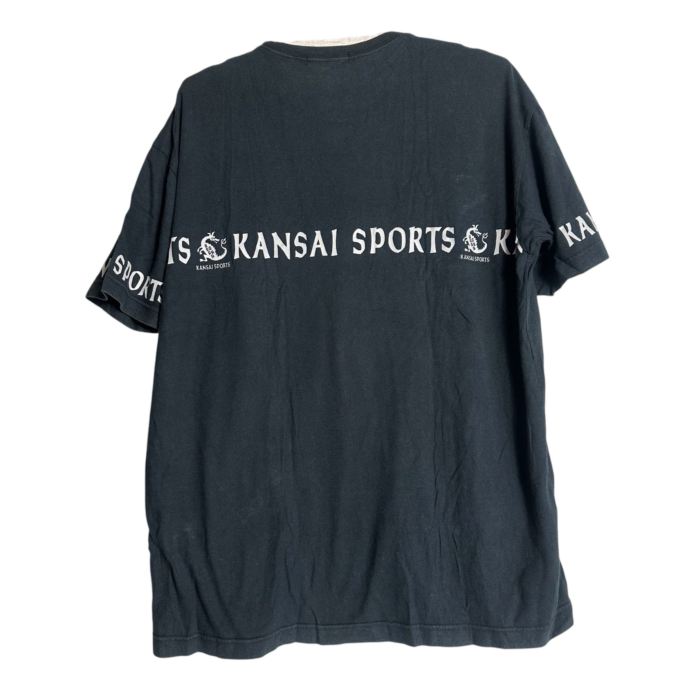 Kansai Yamamoto 🔥RARE🔥Vintage Kansai Sports Dragon Kansai Yamamoto T-shirt Size US M / EU 48-50 / 2 - 3 Thumbnail