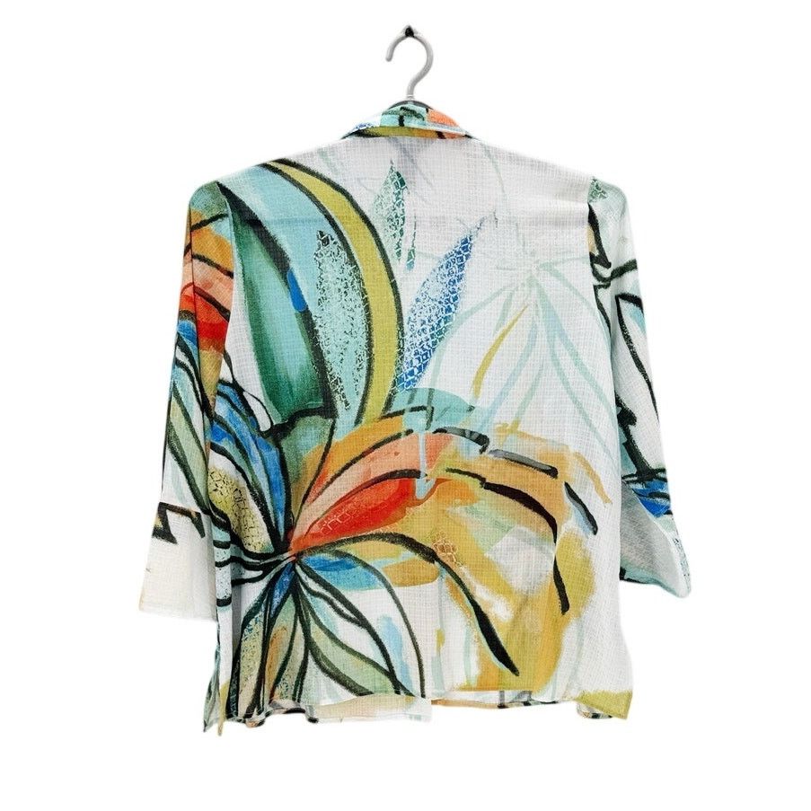 Other Ali Miles artsy graphic tropical floral pattern top XL Size XL / US 12-14 / IT 48-50 - 2 Thumbnail