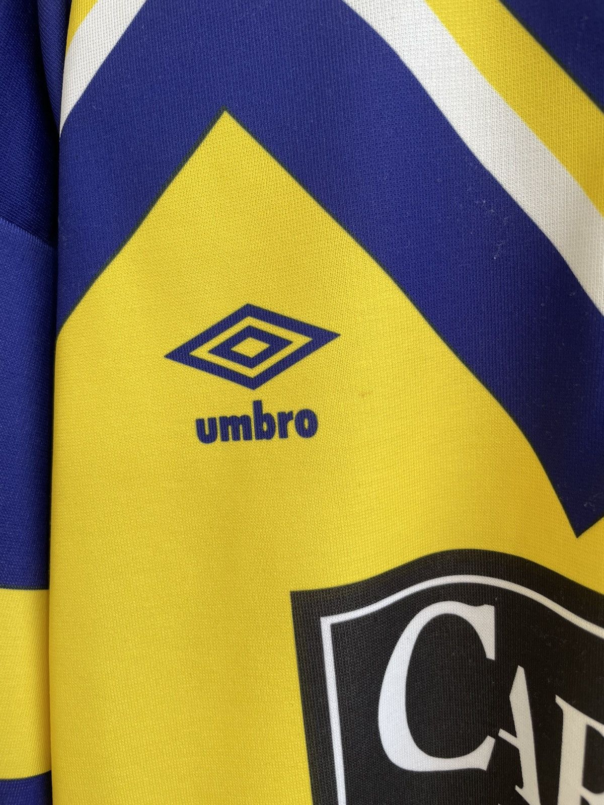 Vintage Leeds Rhinos RLFC 1990 1991 Umbro Rugby Jersey Shirt Size US M / EU 48-50 / 2 - 5 Thumbnail