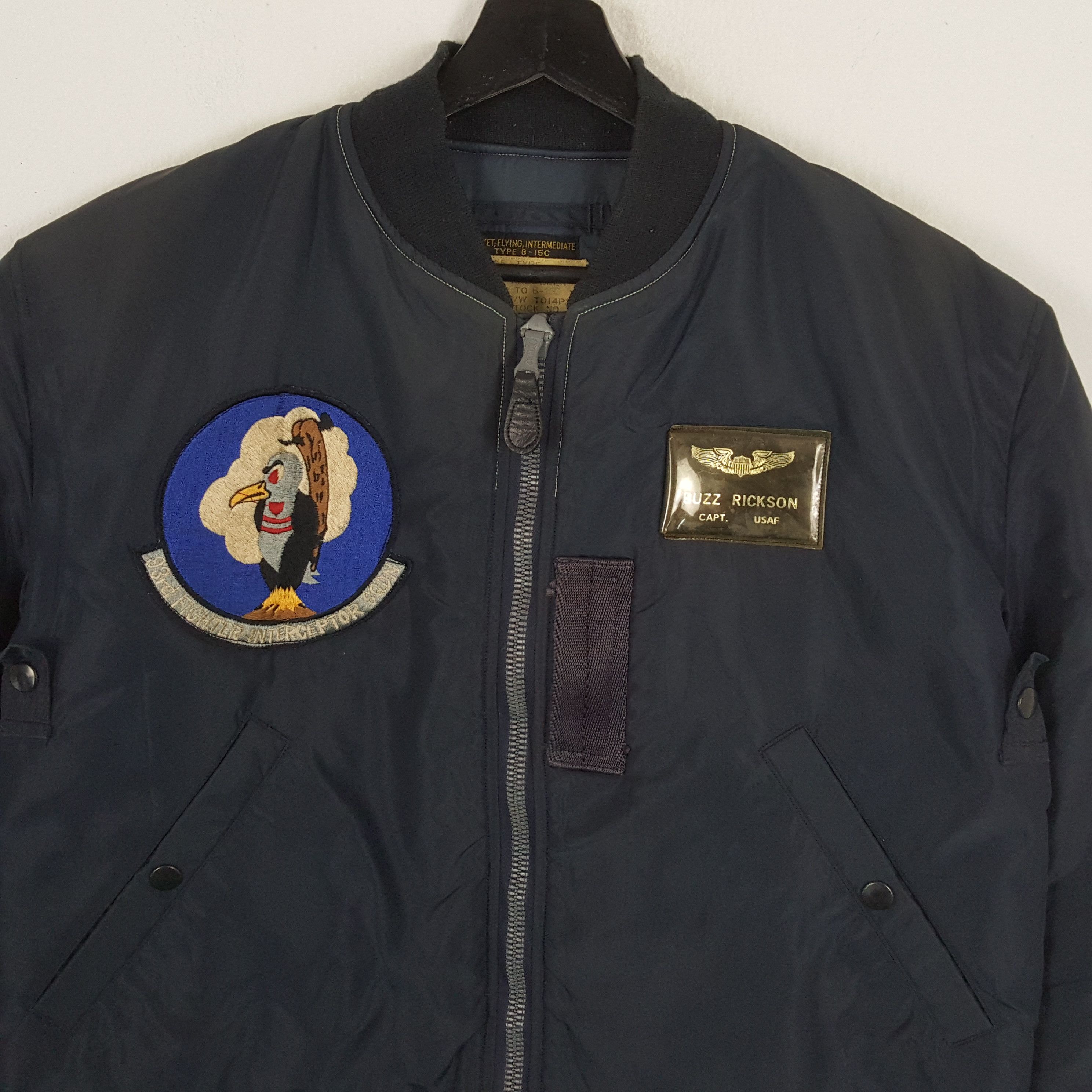 Buzz Rickson's × Vintage U.S AIR FORCE Buzz Rickson Style Jacket Flying Size US L / EU 52-54 / 3 - 2 Thumbnail