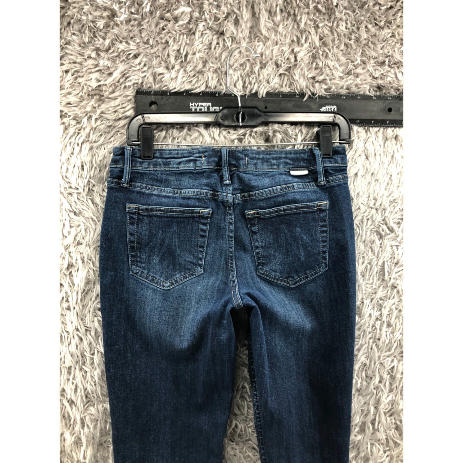Vintage Maurices Jeans Skinny Maurices Denim Blue 26 Womens Regular Jeans 26 Blue Medium Wash Pocket 5-Pocket Rise Low Velvet? Size 26" / US 2 / IT 38 - 7 Thumbnail