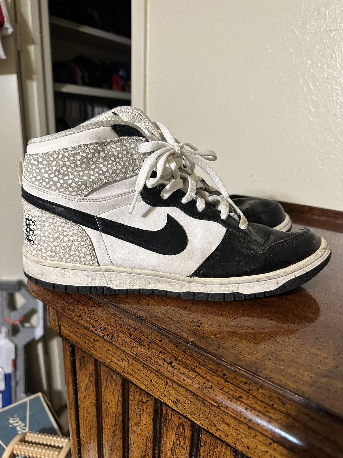 Nike × Vintage Vintage Nike Dunk High “BIG BOY” 2010 size 11 Size US 11 / EU 44 - 1 Thumbnail