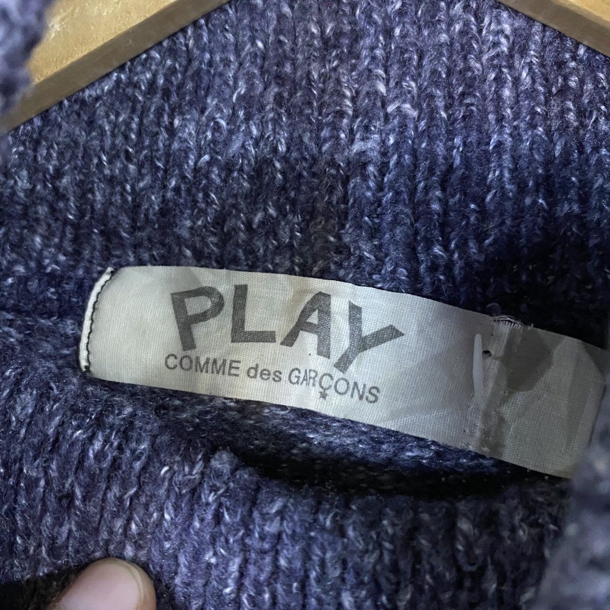 Comme des Garcons PLAY COMME DES GARCONS PLAY Knitted Turtle Neck Size US S / EU 44-46 / 1 - 4 Thumbnail