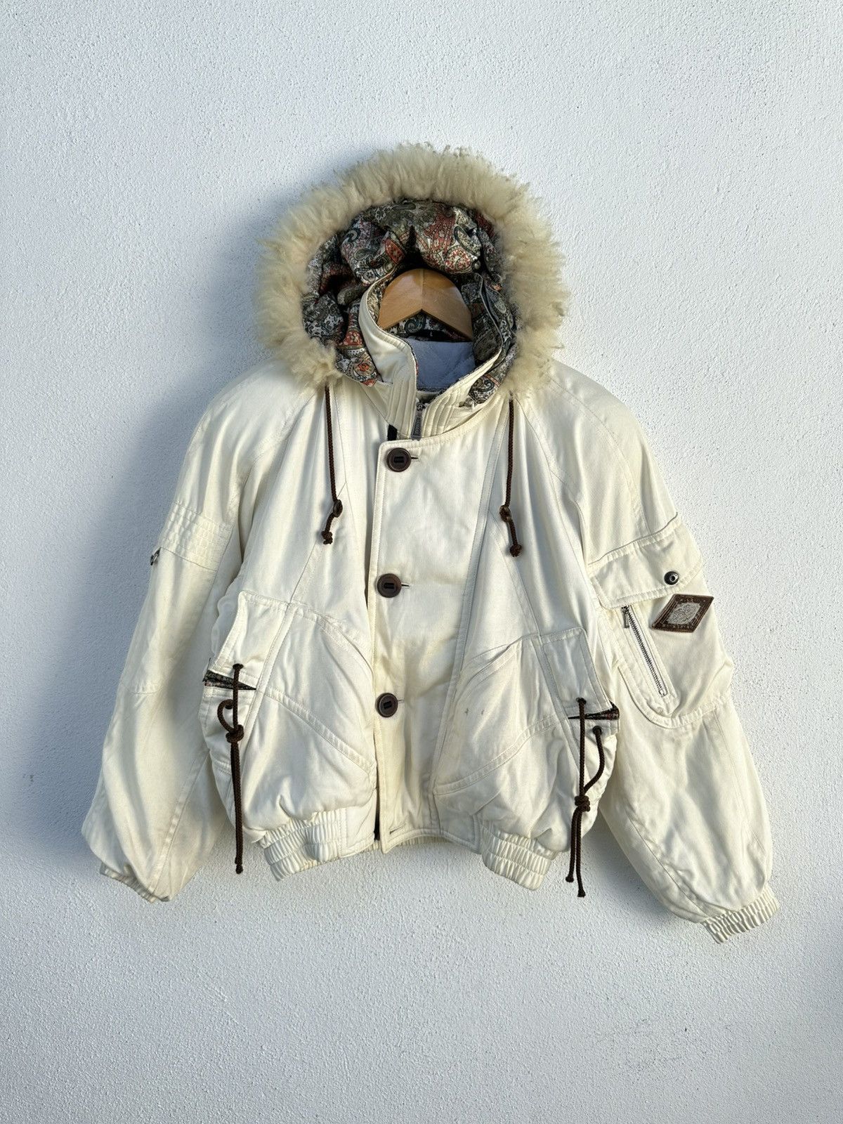 Vintage × Yamaha Vintage Yamaha Ski Fur Jacket Size US L / EU 52-54 / 3 - 1 Thumbnail