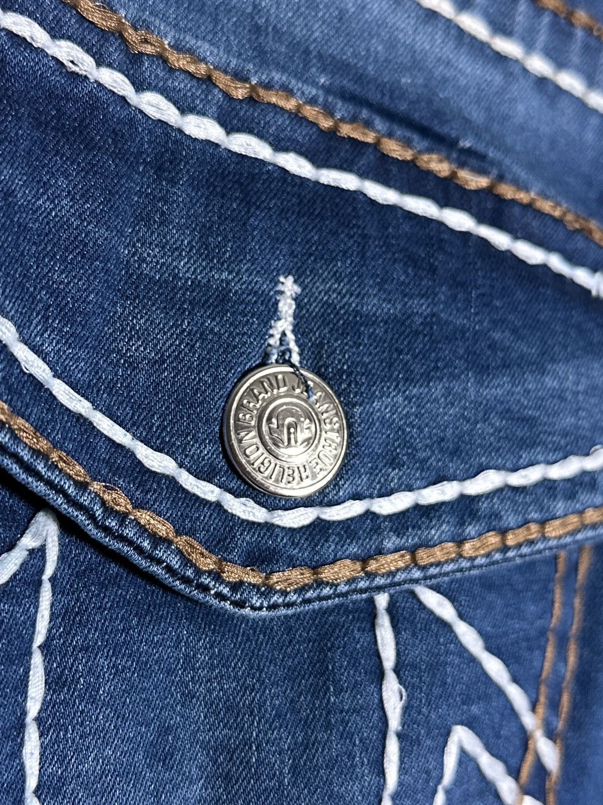 True Religion True Religion Vintage Y2K Super T Jeans Size US 36 / EU 52 - 6 Thumbnail