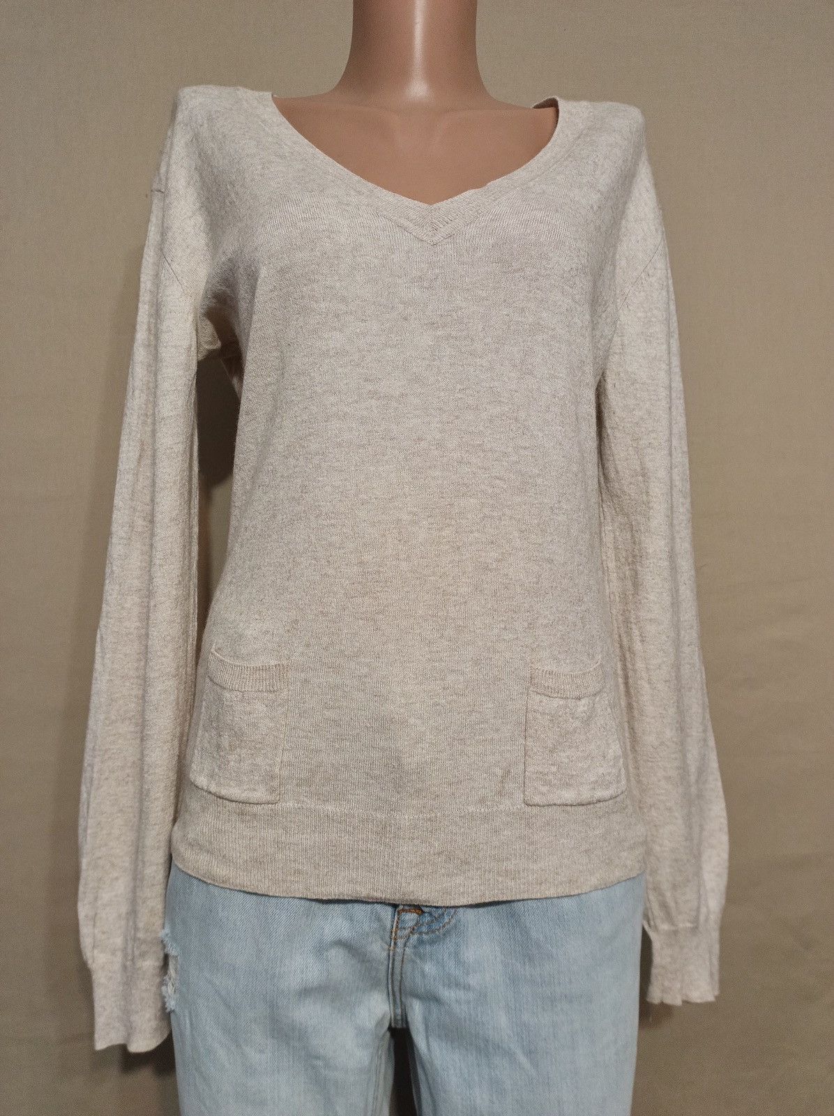 Sandro SANDRO Paris Beige Wool Women’s Sweater Size 2 M Size M / US 6-8 / IT 42-44 - 3 Thumbnail