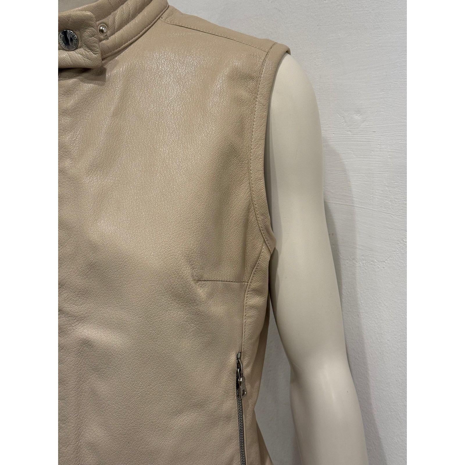 Prada A/W2000 Prada biker leather vest Size US S / EU 44-46 / 1 - 12 Thumbnail
