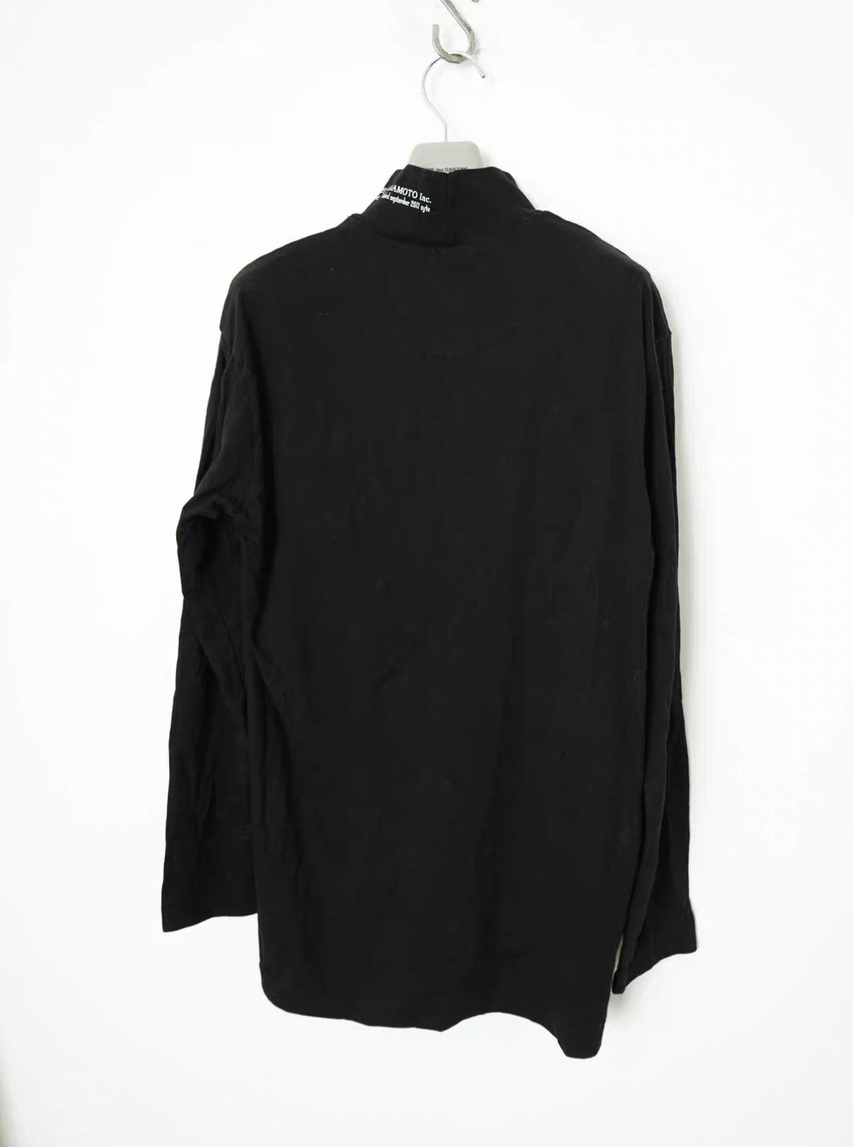 Yohji Yamamoto Yohji Yamamoto SYTE Slogan High Neck Long Sleeve Sweatshirt Size US M / EU 48-50 / 2 - 1 Thumbnail