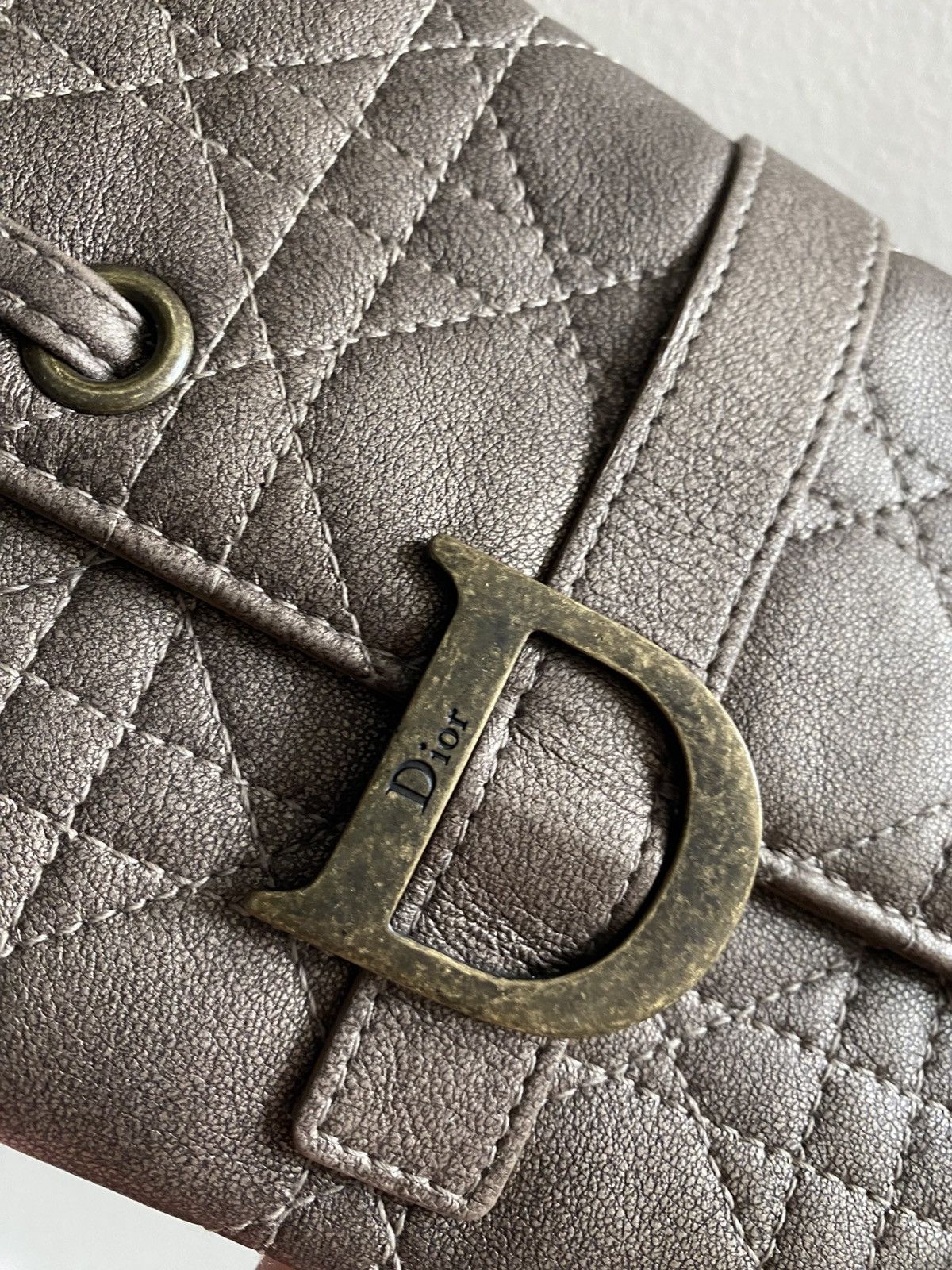 Christian Dior Monsieur Christian Dior Leather Clutch Size ONE SIZE - 2 Thumbnail