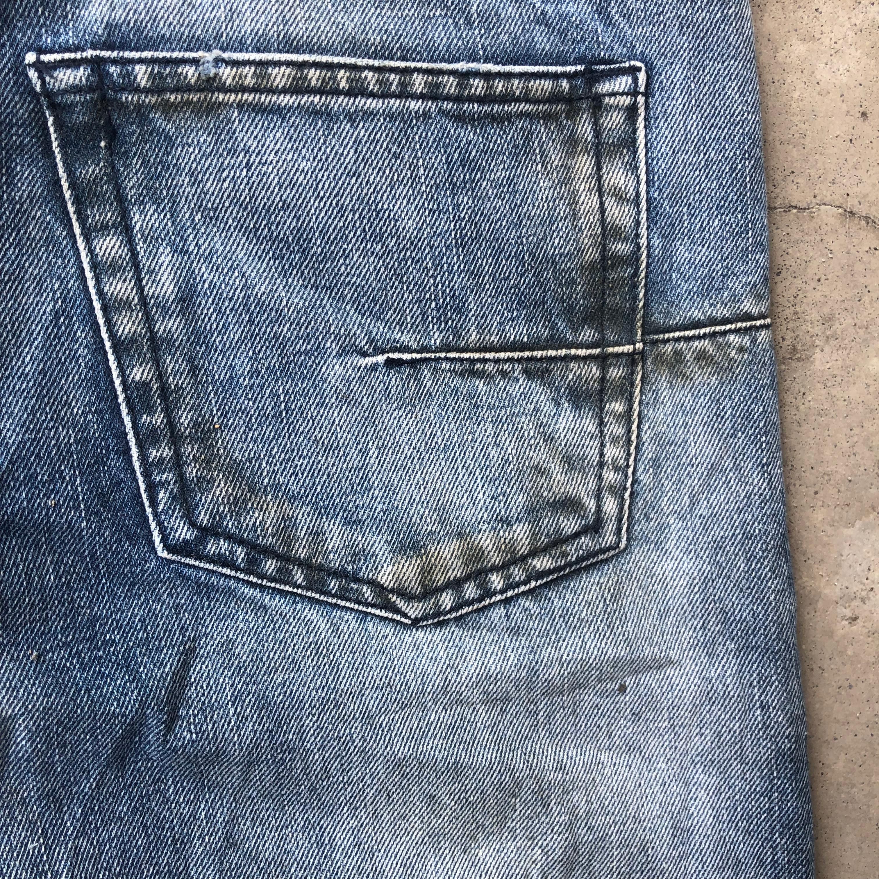 Dior Dior Strip Honeycomb distressed Jeans by Hedislimane Size US 29 - 6 Thumbnail