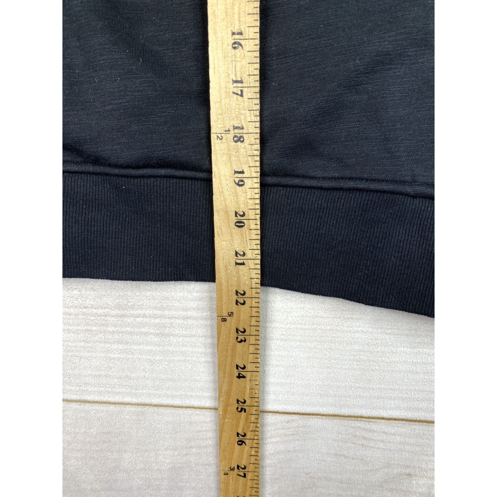 Vintage CRZ YOGA Hoodie Womens 00 Black Pullover Sweatshirt Long Sleeve Crew Neck Activewear Yoga Size XXS / US 00 / IT 34 - 7 Thumbnail