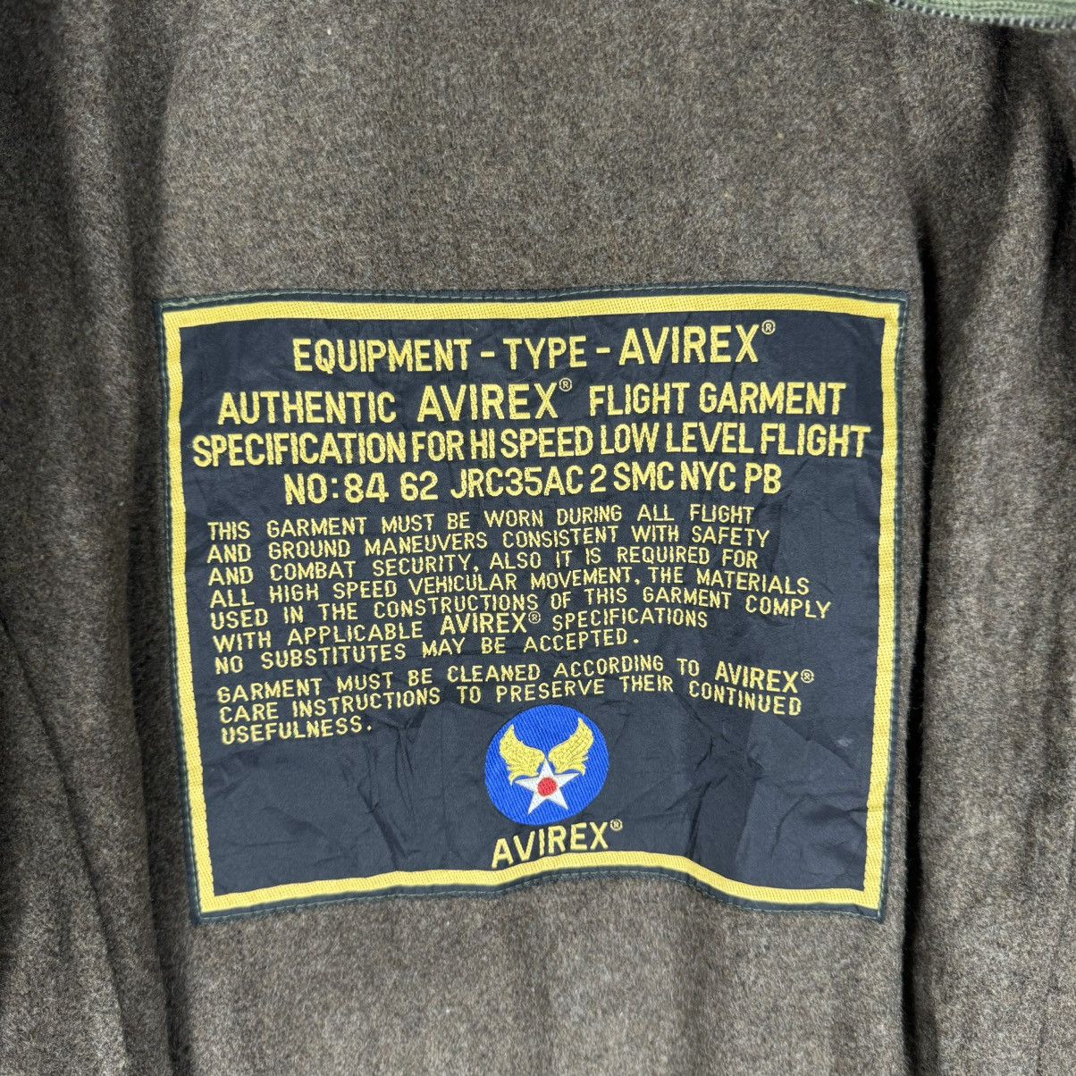 Avirex × Vintage ☀️AVIREX USN DECK ZIPPER JACKET Size US L / EU 52-54 / 3 - 8 Thumbnail