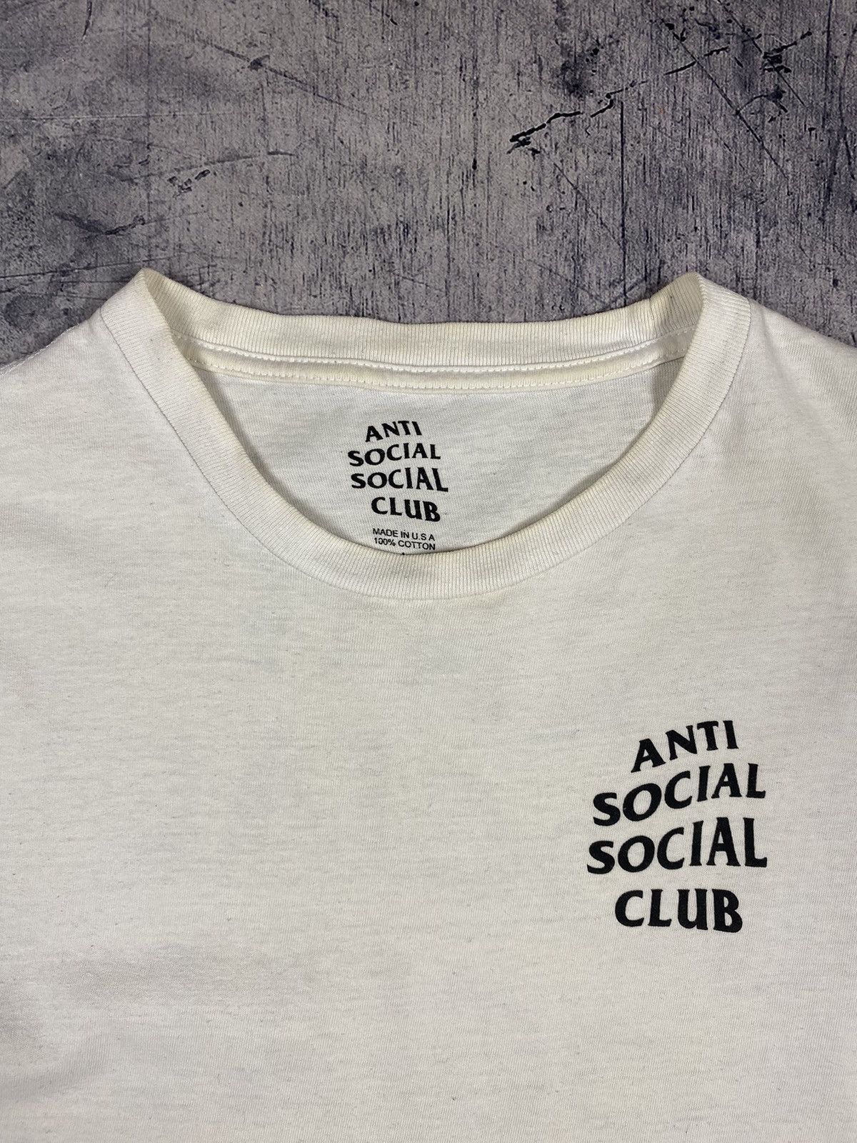 Anti Social Social Club Vintage Anti Social Social Club Big Logo Tee T Shirt Size US L / EU 52-54 / 3 - 6 Thumbnail