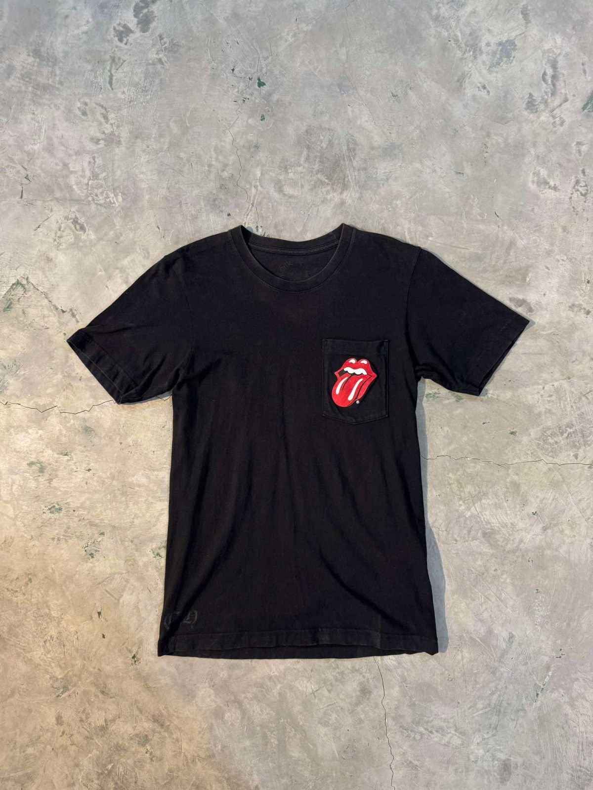 CHROME HEARTS ROLLINGSTONES L/S TEE XL中古 Chrome Hearts The Rolling Stones Waffle Long Sleeve Tee