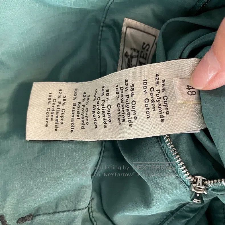 Hermes Hermes Canvas Jacket Green Size US M / EU 48-50 / 2 - 5 Thumbnail