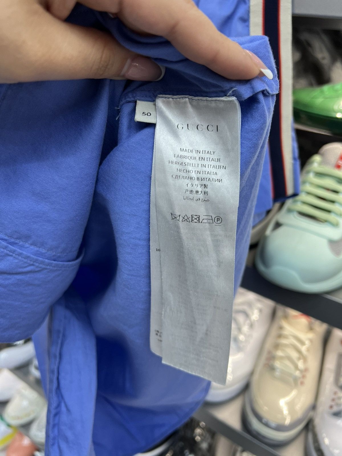 Gucci Gucci Bowling Patch Botton Up Tee Size US L / EU 52-54 / 3 - 8 Thumbnail