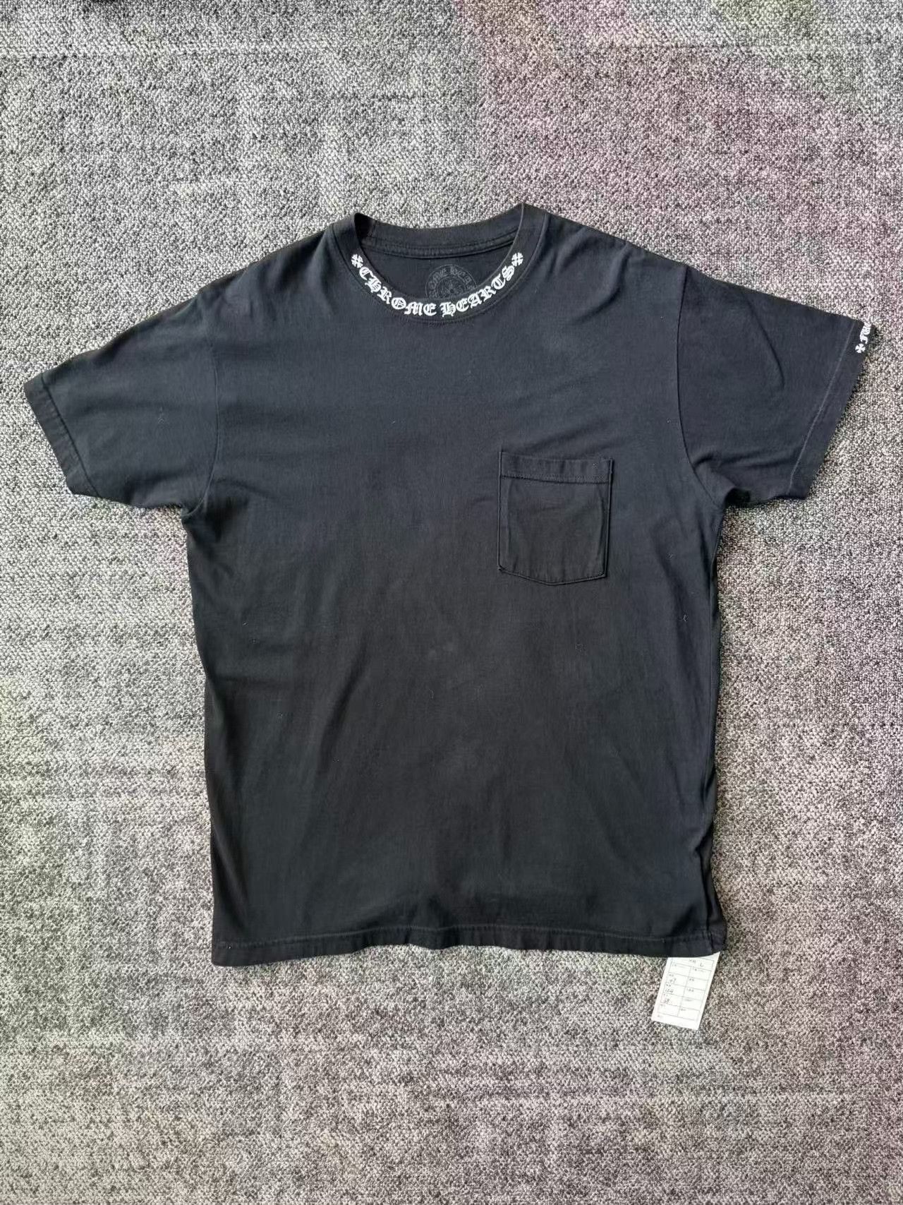 Chrome Hearts Chrome Hearts Black Short Sleeve Tee Size US L / EU 52-54 / 3 - 1 Thumbnail