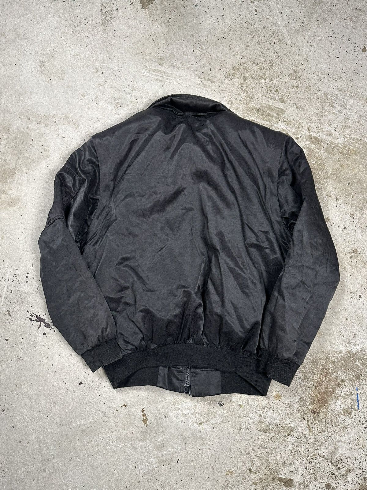 If Six Was Nine × Japanese Brand × Levi's Vintage Y2K Black Utility Faux Fur Insulated Bomber Jacket Size US M / EU 48-50 / 2 - 2 Thumbnail