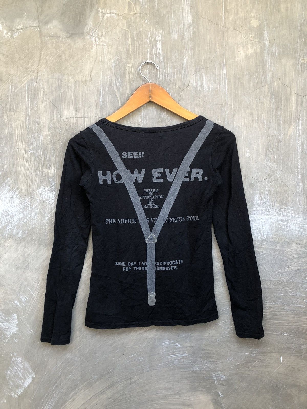 If Six Was Nine Y2K Japanese Brand One Way Longsleeve T-shirt Size M / US 6-8 / IT 42-44 - 8 Thumbnail