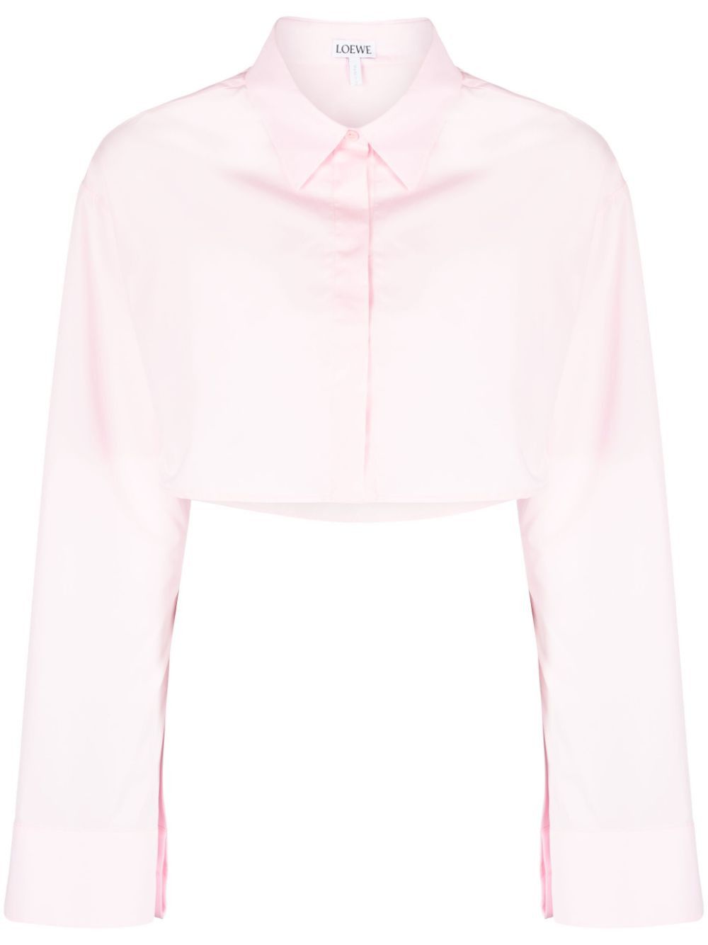 Loewe COTTON CROPPED SHIRT Size S / US 4 / IT 40 - 1 Thumbnail