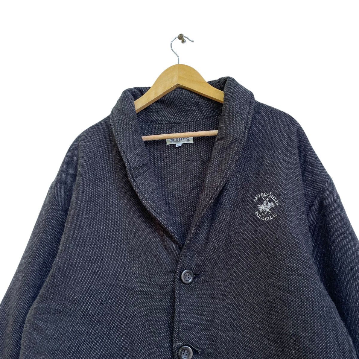 Beverly Hills Polo Club × Polo Ralph Lauren × Vintage 💥Vintage Beverly Hills Polo Club Drape Jacket Size US L / EU 52-54 / 3 - 3 Thumbnail
