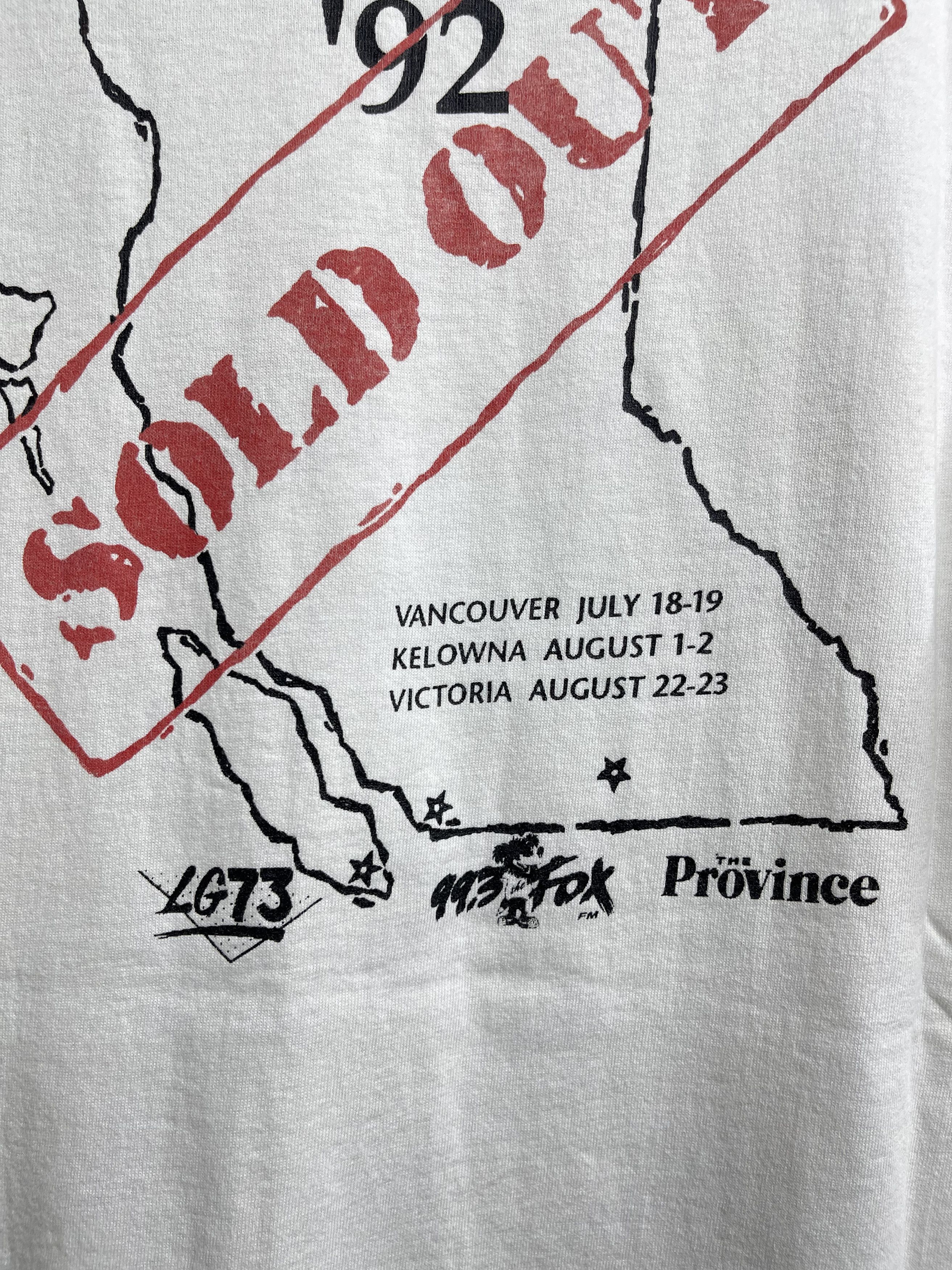 NHL × Vintage THE BURE BROTHERS NHL 1992 Soldout Tee XL Size US XL / EU 56 / 4 - 5 Thumbnail