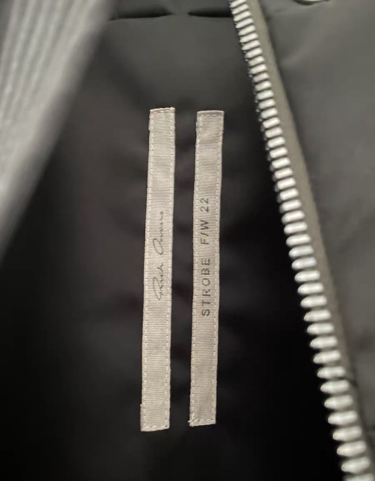 Rick Owens Rick Owens 22FW Waist Corset Panel Down Jacket Size US M / EU 48-50 / 2 - 4 Thumbnail
