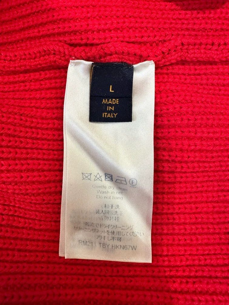 Louis Vuitton Louis Vuitton Knitted traffic light color-block logo sweate Size US L / EU 52-54 / 3 - 8 Thumbnail
