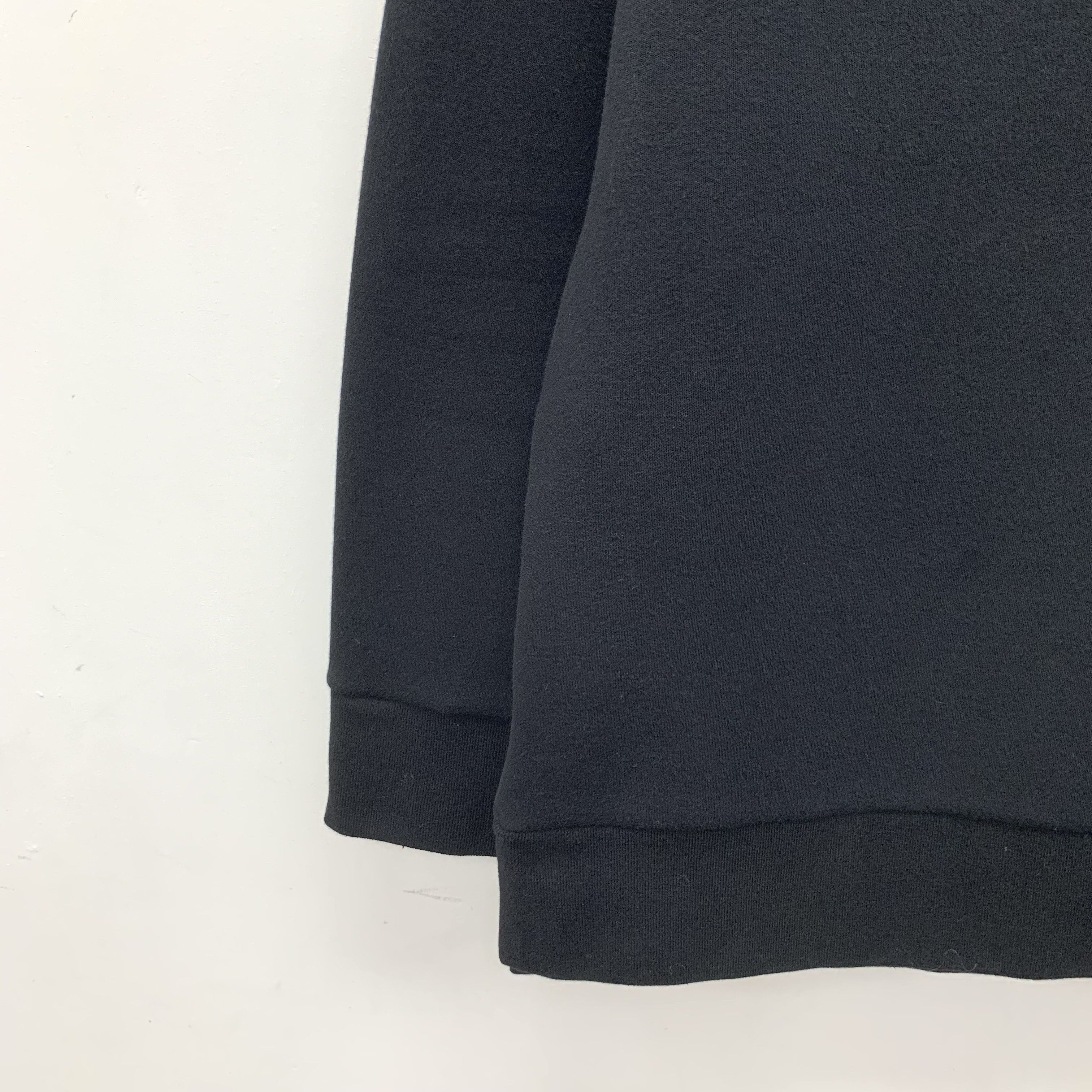 Moncler Moncler Logo Sweatshirt Black (L) Size L / US 10 / IT 46 - 4 Thumbnail