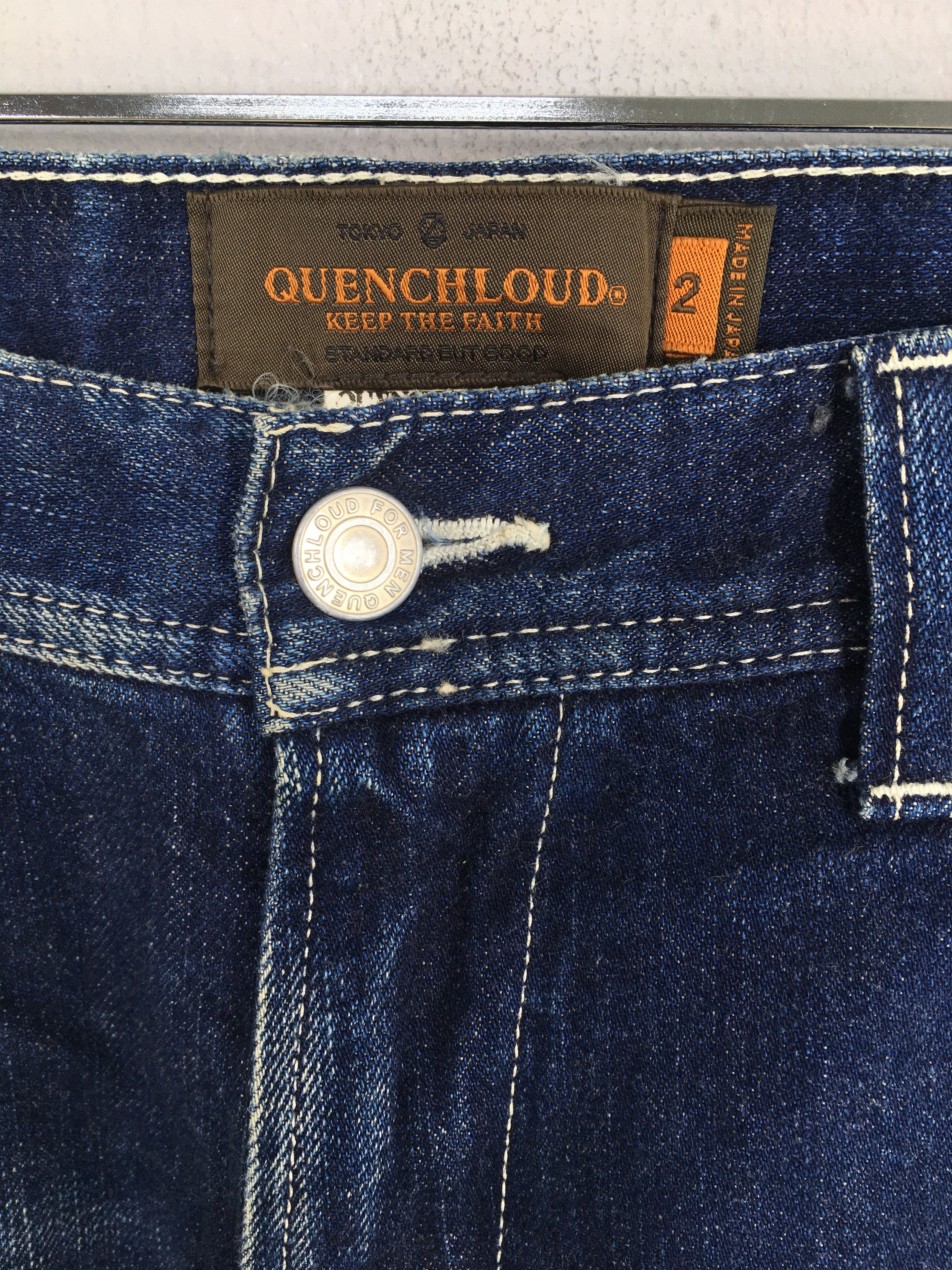 Kapital Size 30x29.5 Quenchloud Japan Splatter Painter Jeans Size US 30 / EU 46 - 5 Thumbnail