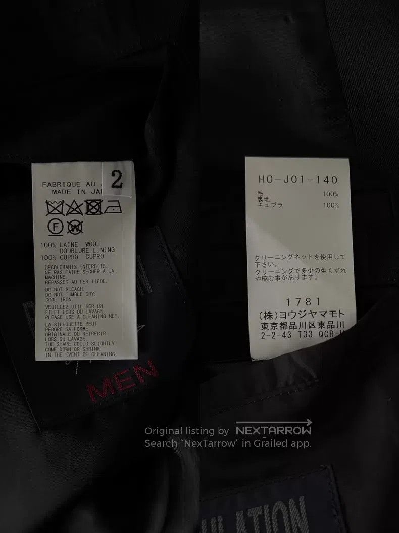 Yohji Yamamoto Yohji Yamamoto 24AW coat Size US M / EU 48-50 / 2 - 8 Thumbnail