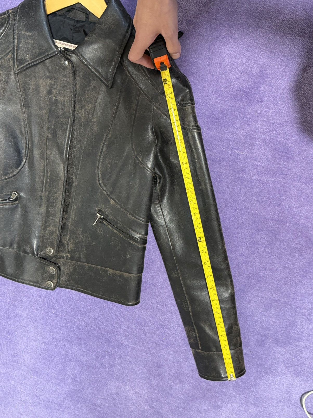 Marlboro Classics Vintage leather jacket Size US S / EU 44-46 / 1 - 6 Thumbnail