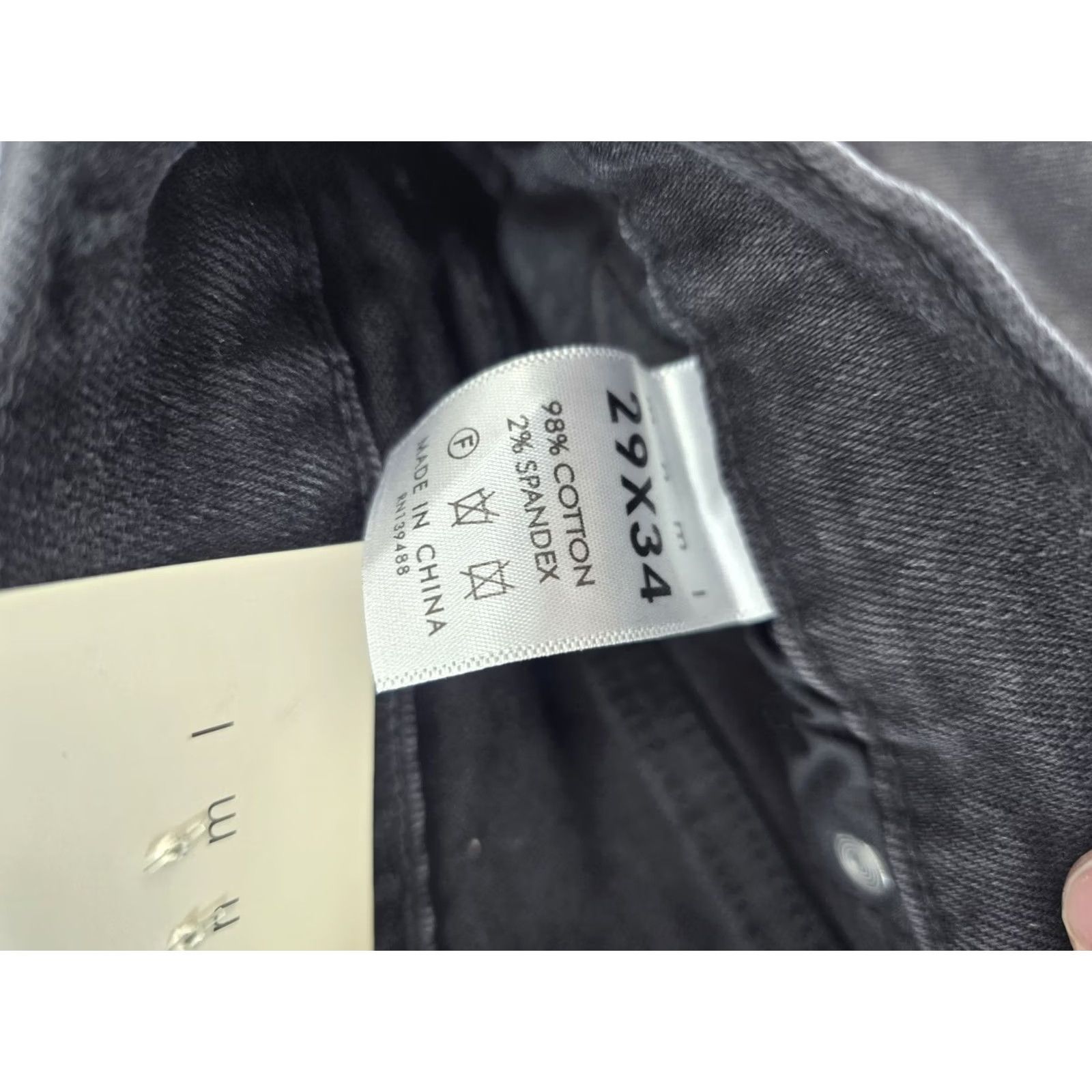 MNML mnml Jeans - Vintage Black - 29x34 - Regular Straight Every Day Denim 5-Pocket Mens Jeans? Size US 29 - 6 Thumbnail