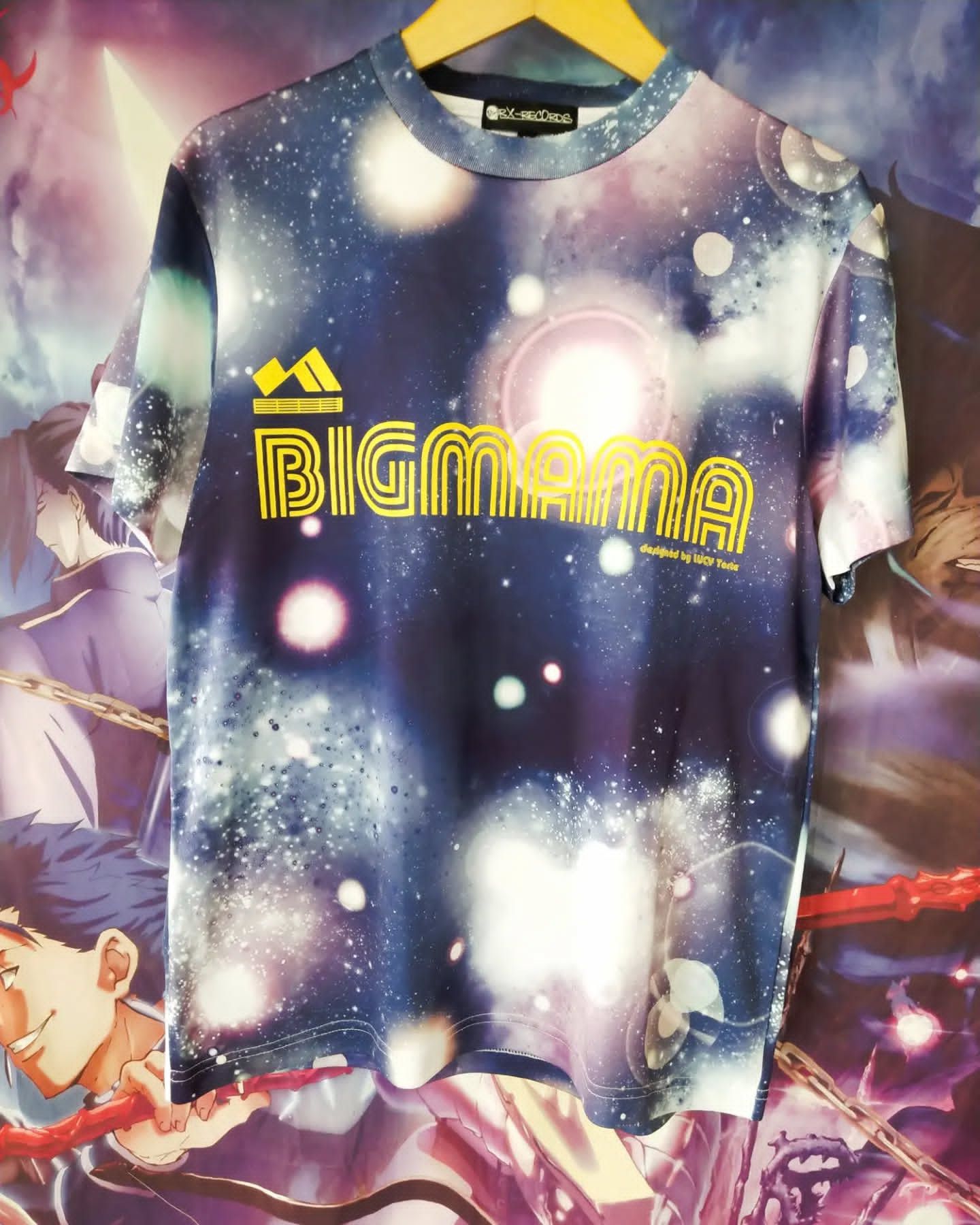 Band Tees Bigmama All Over Print Galaxy Jersey Band Tee Size US M / EU 48-50 / 2 - 1 Thumbnail