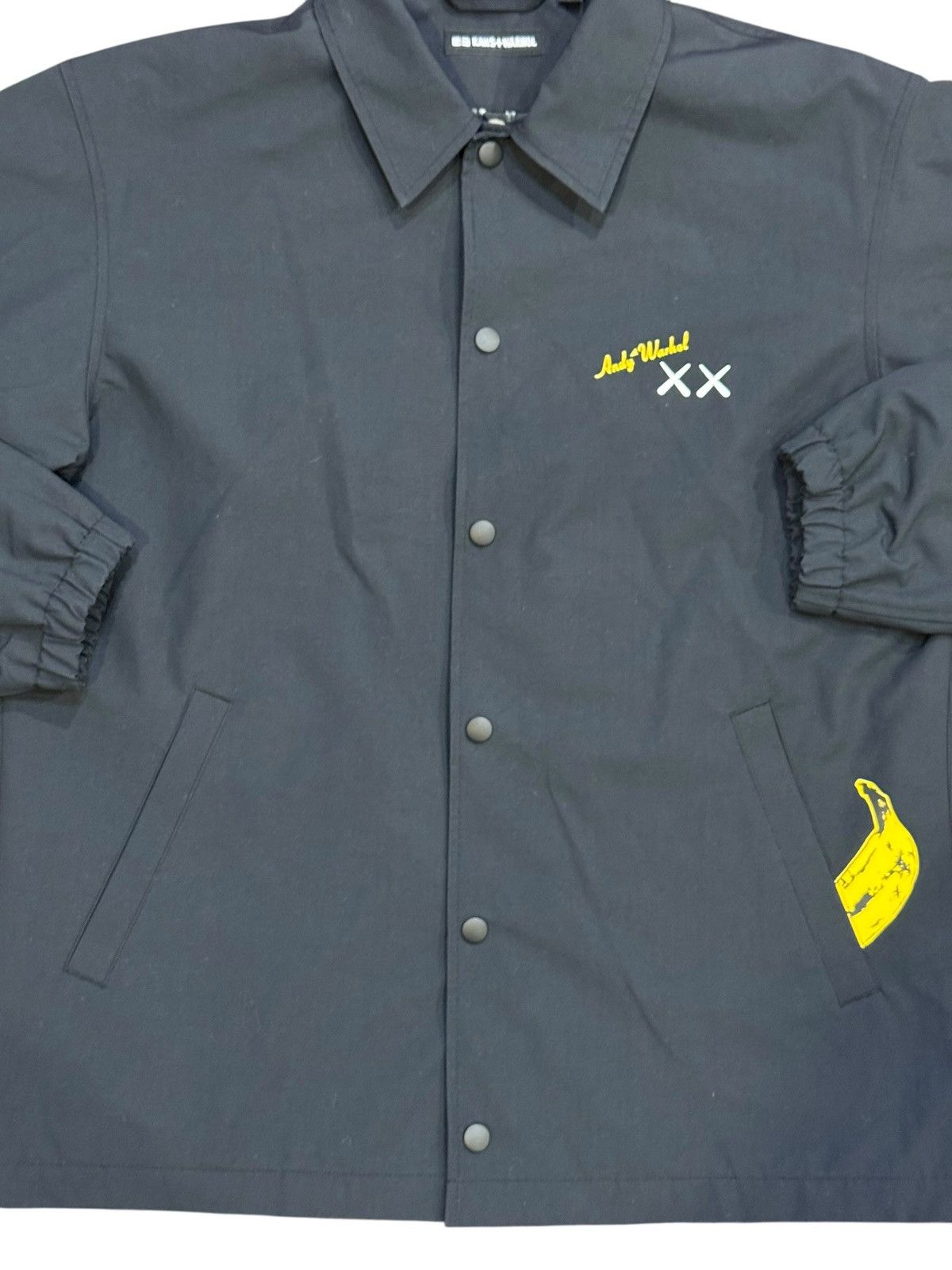 Andy Warhol × Kaws × Uniqlo KAWS Uniqlo Warhol Coach Jacket Size US M / EU 48-50 / 2 - 2 Thumbnail