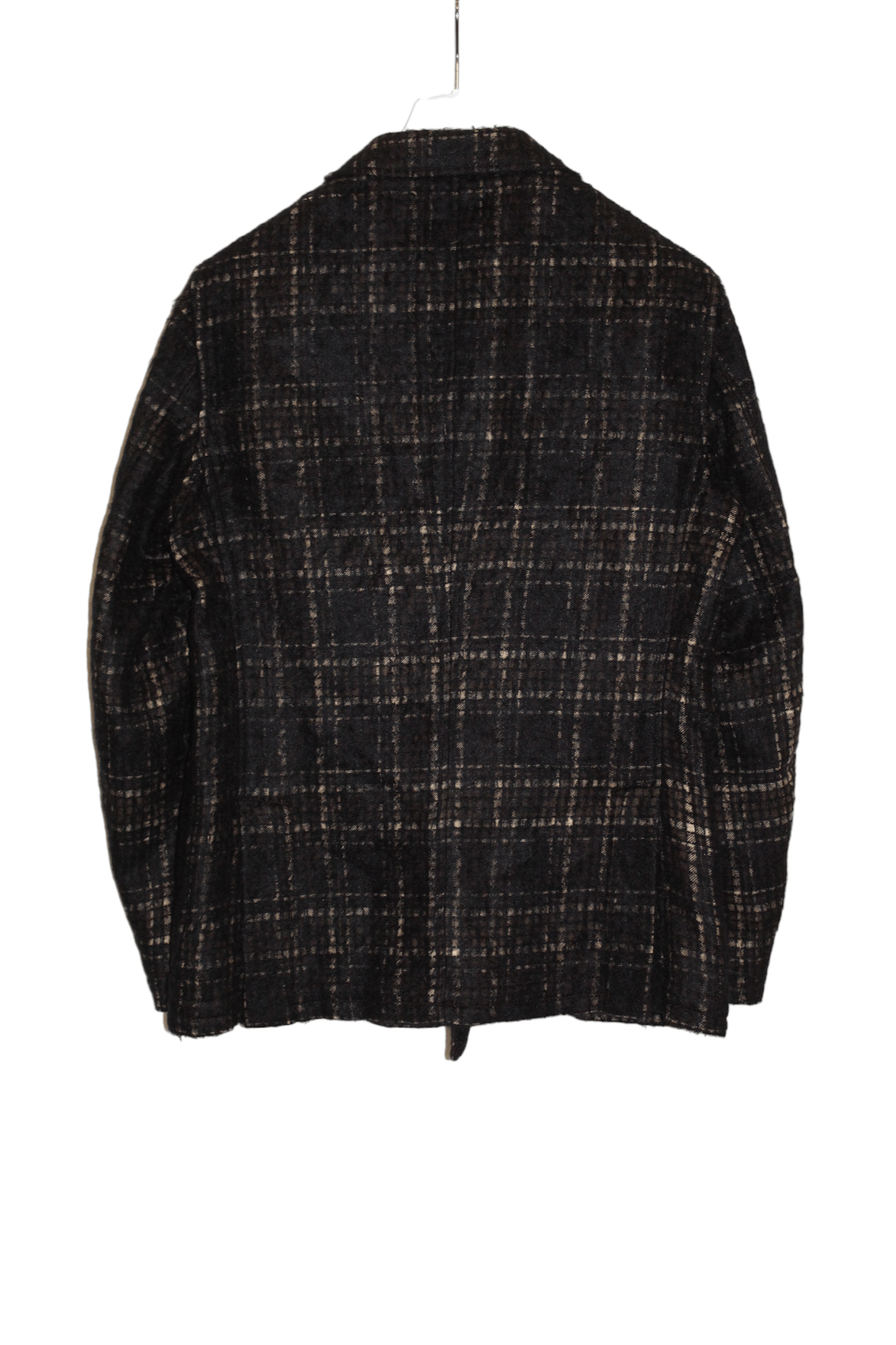 THE GIGI The Gigi Brushed Cotton-Wool Plaid Double Breasted Jacket Size US M / EU 48-50 / 2 - 19 Thumbnail