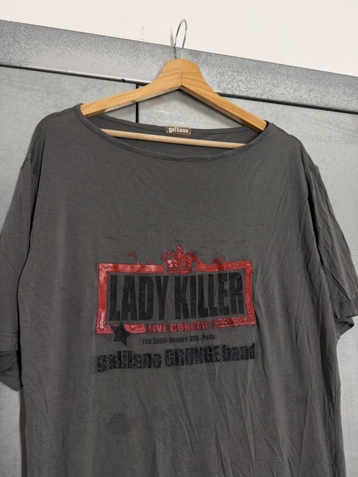 John Galliano Vintage John Galliano Lady Killer Concert T-Shirt Size US S / EU 44-46 / 1 - 2 Thumbnail