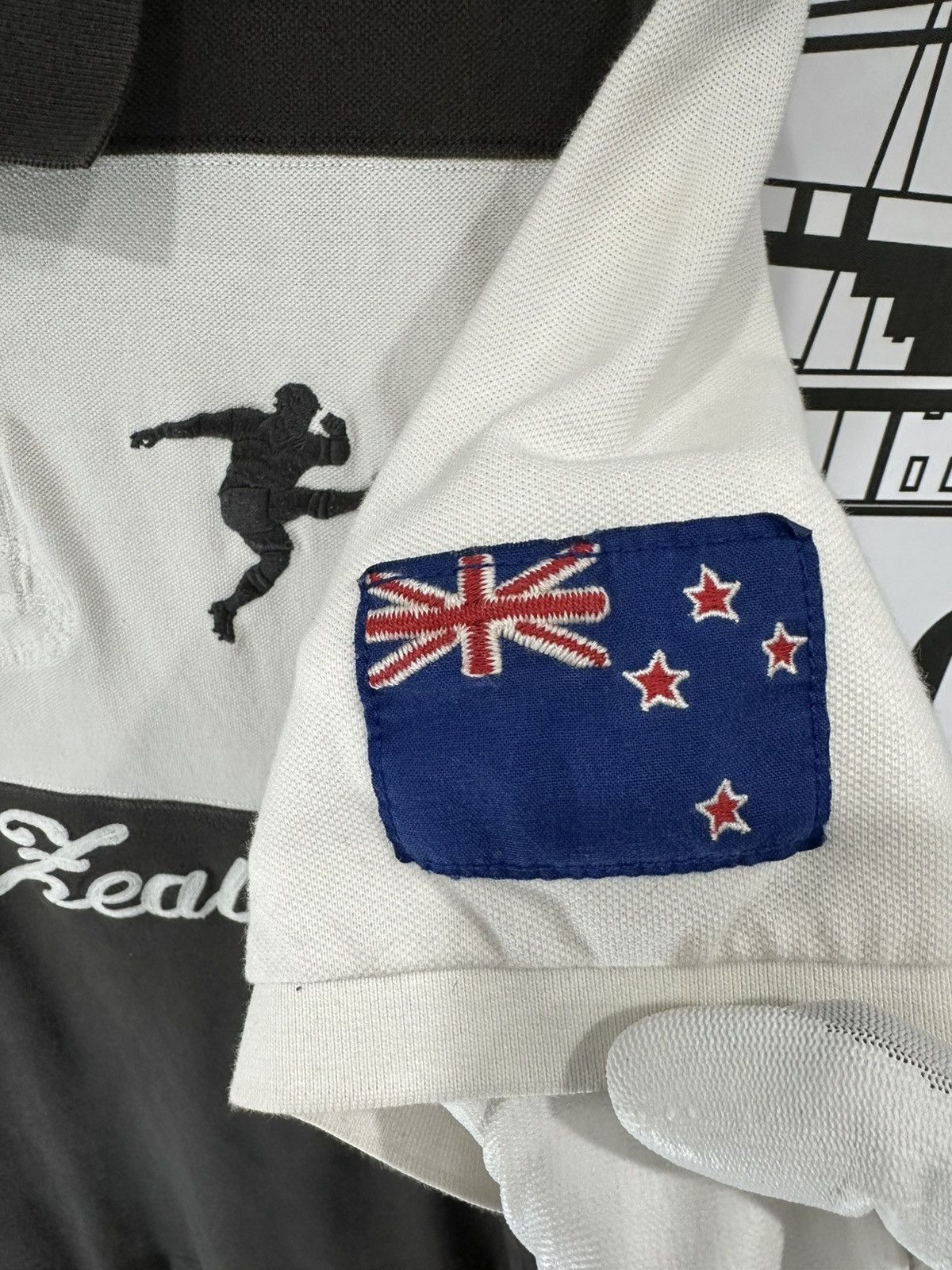 Polo Ralph Lauren Rugby Ralph Lauren New Zealand Kicker Charcoal Grey XXL Size US XXL / EU 58 / 5 - 5 Thumbnail