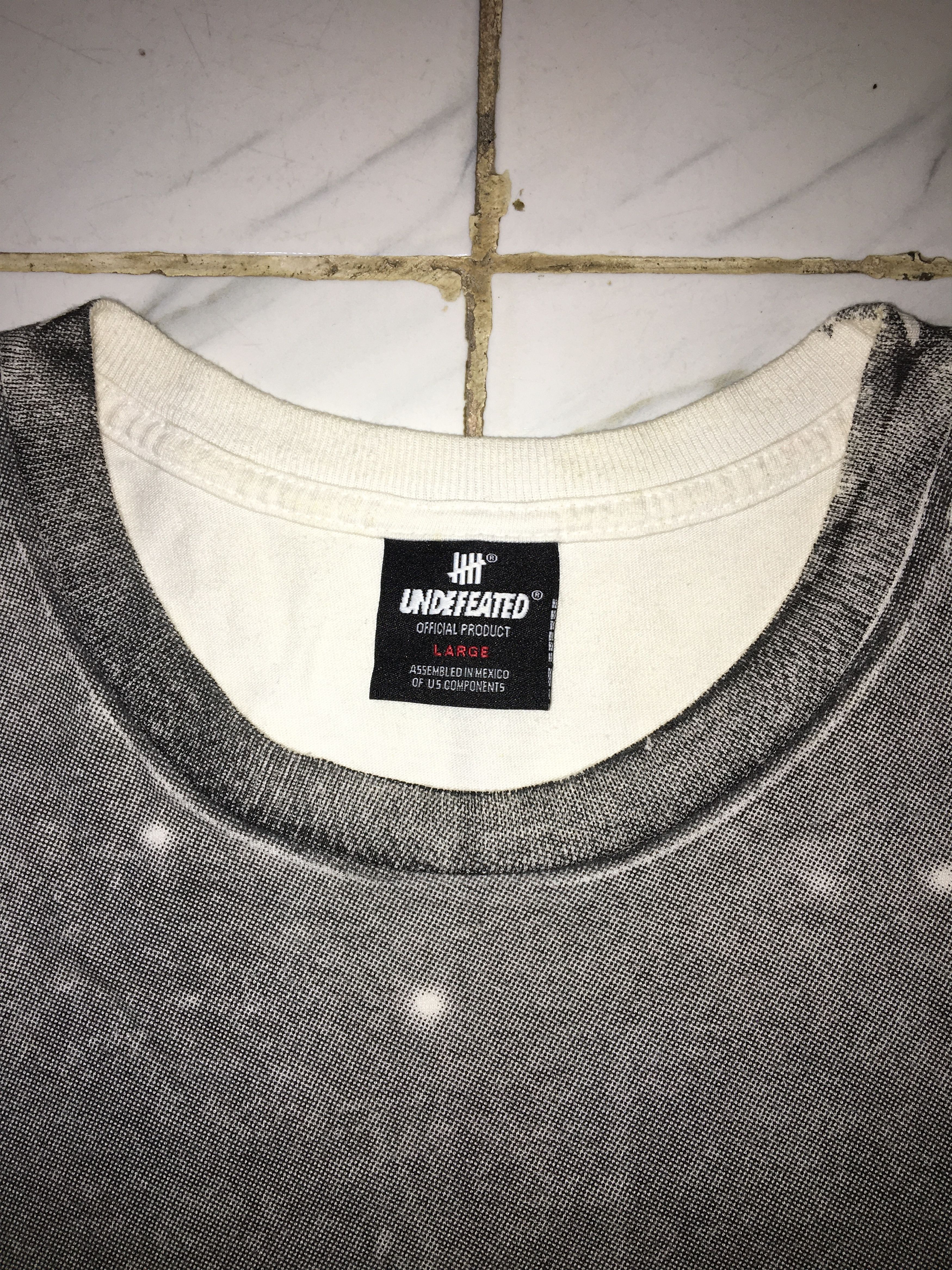 Undefeated Vintage Undefeated Shirts Size US L / EU 52-54 / 3 - 3 Thumbnail