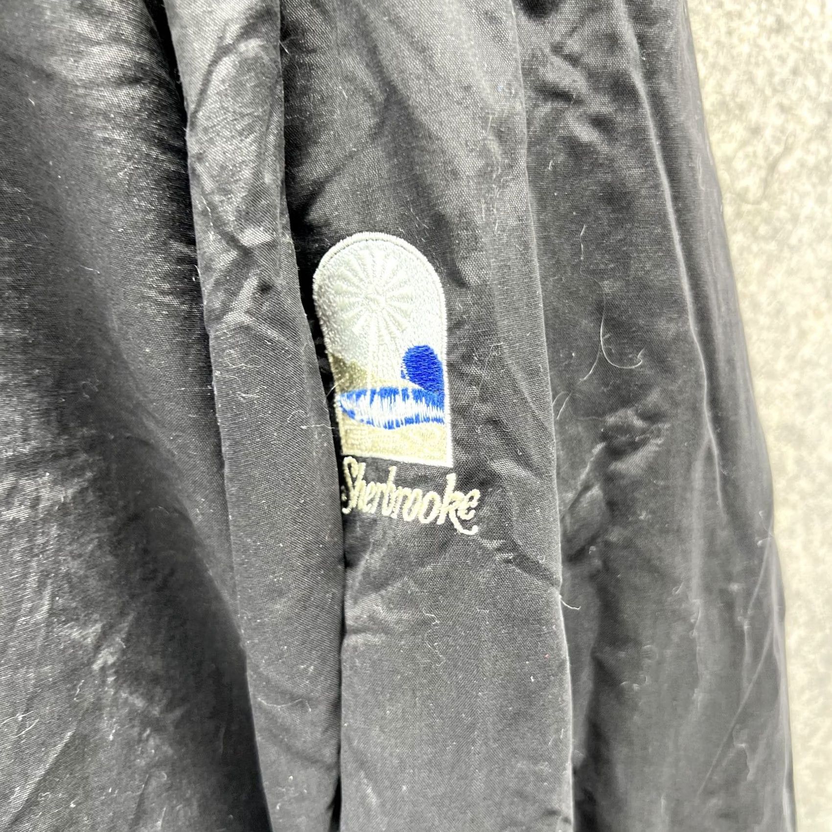 Vintage VINTAGE Greg Norman Windbreaker Jacket Men XL Black Full Zip Sherbrooke Golf Club Vtg Size US XL / EU 56 / 4 - 5 Thumbnail