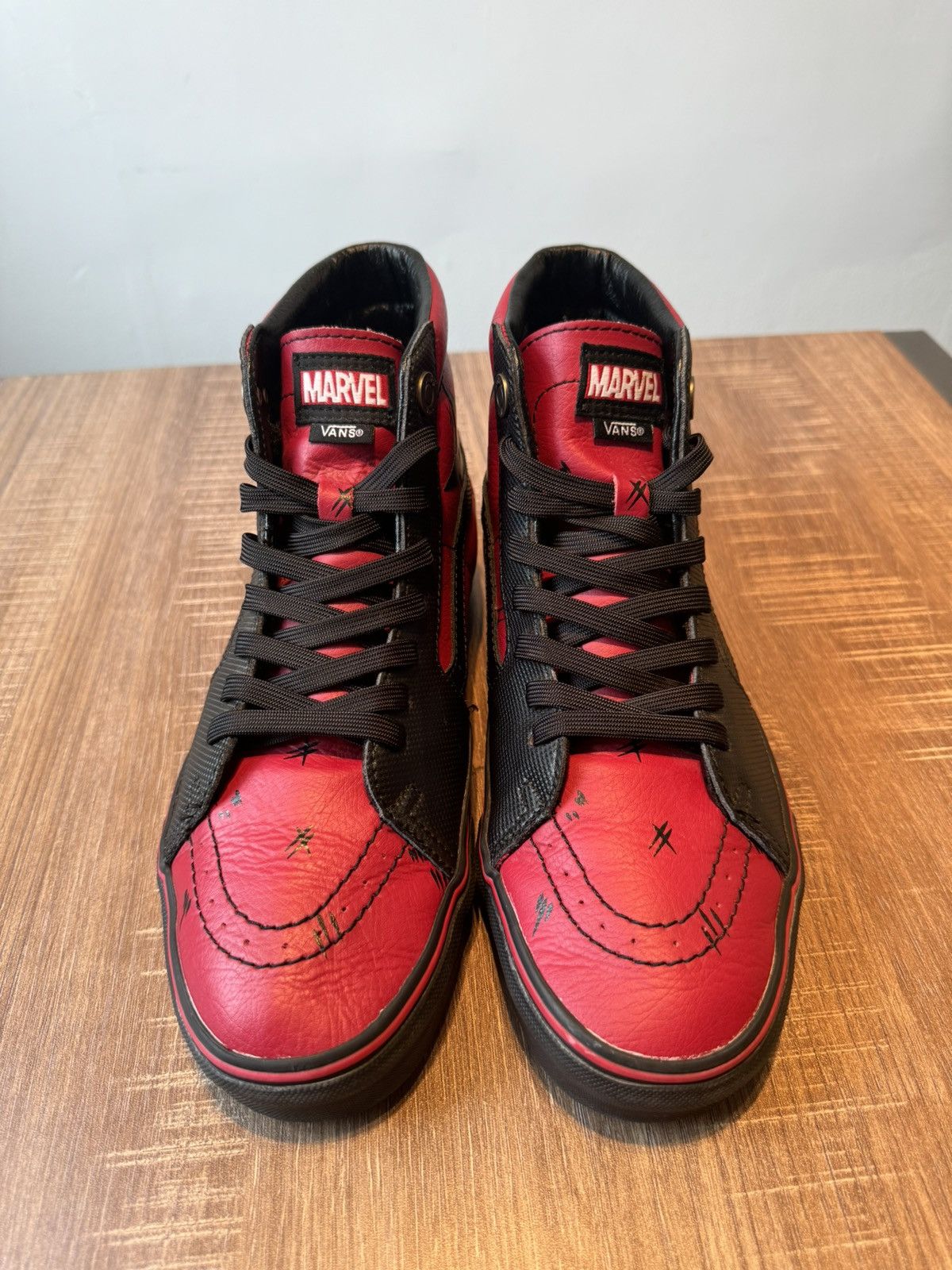 Vans Vans SK-8 Hi Marvel Deadpool Limited Edition Mens Size 8.5 Size US 8.5 / EU 41-42 - 3 Thumbnail