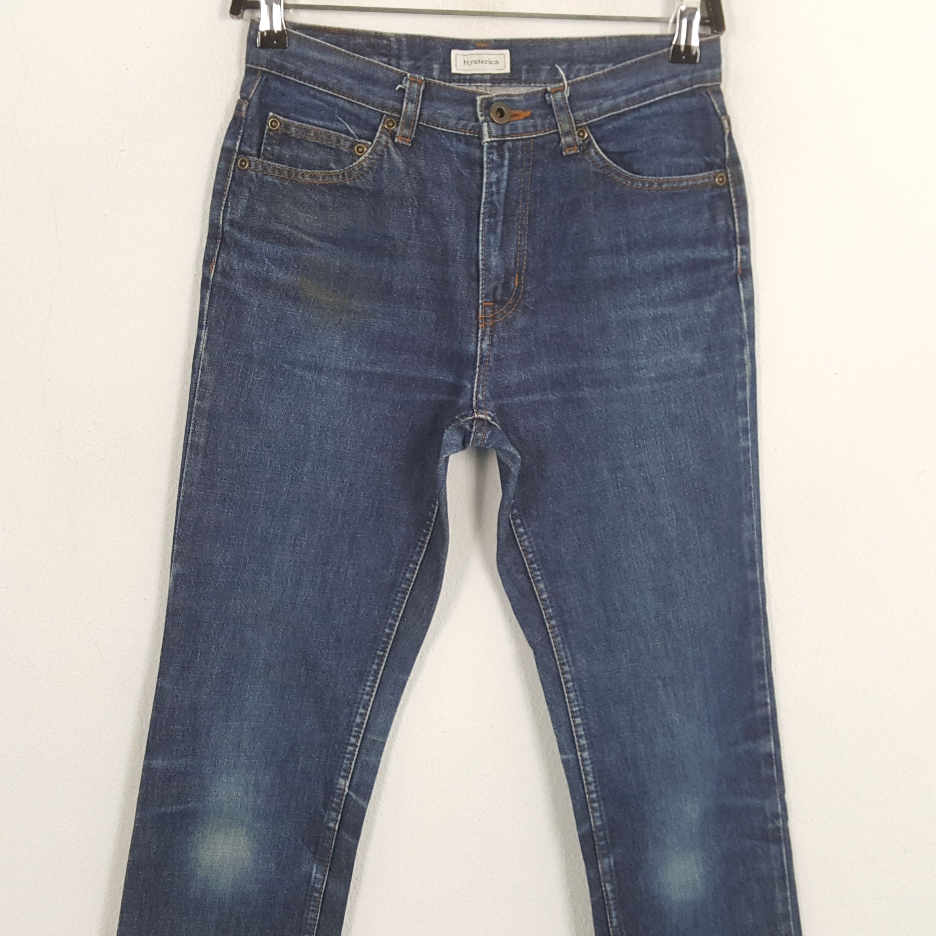 Hysteric Glamour × Japanese Brand × Vintage HYSTERIC GLAMOUR Japanese Brand Custom Art Jeans Size US 27 - 5 Thumbnail