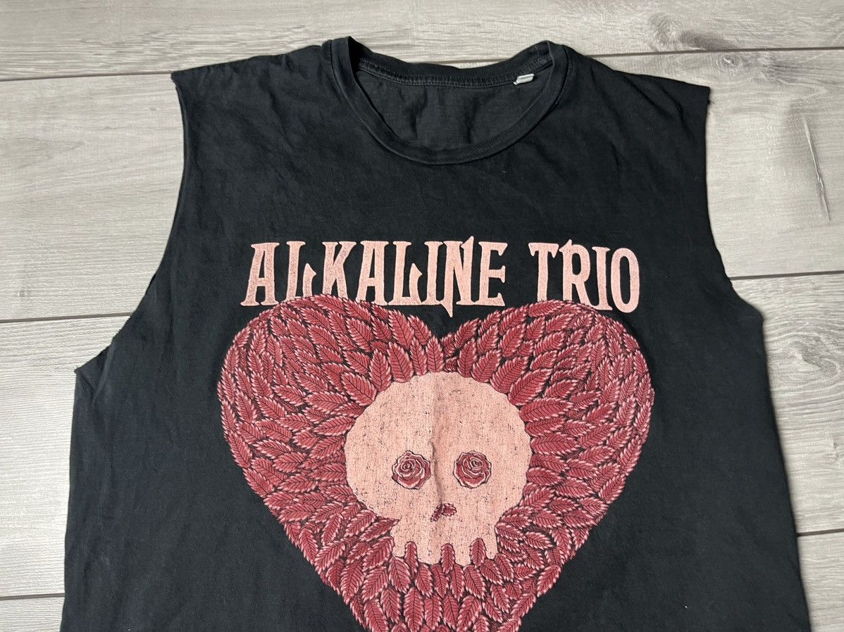 Band Tees Alkaline Trio hearts skull Tshirt rock tee size Large Size US L / EU 52-54 / 3 - 3 Thumbnail