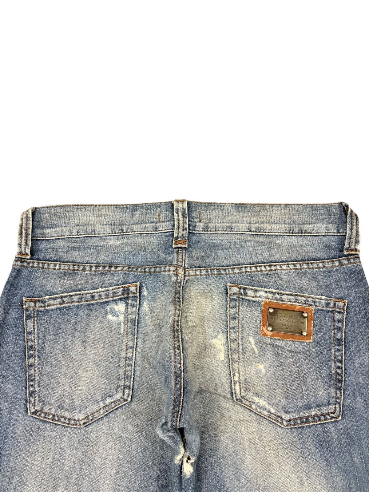 Dolce & Gabbana Vintage Italy Dolce Gabbana Mud Wash Loose Jeans Size US 35 - 8 Thumbnail