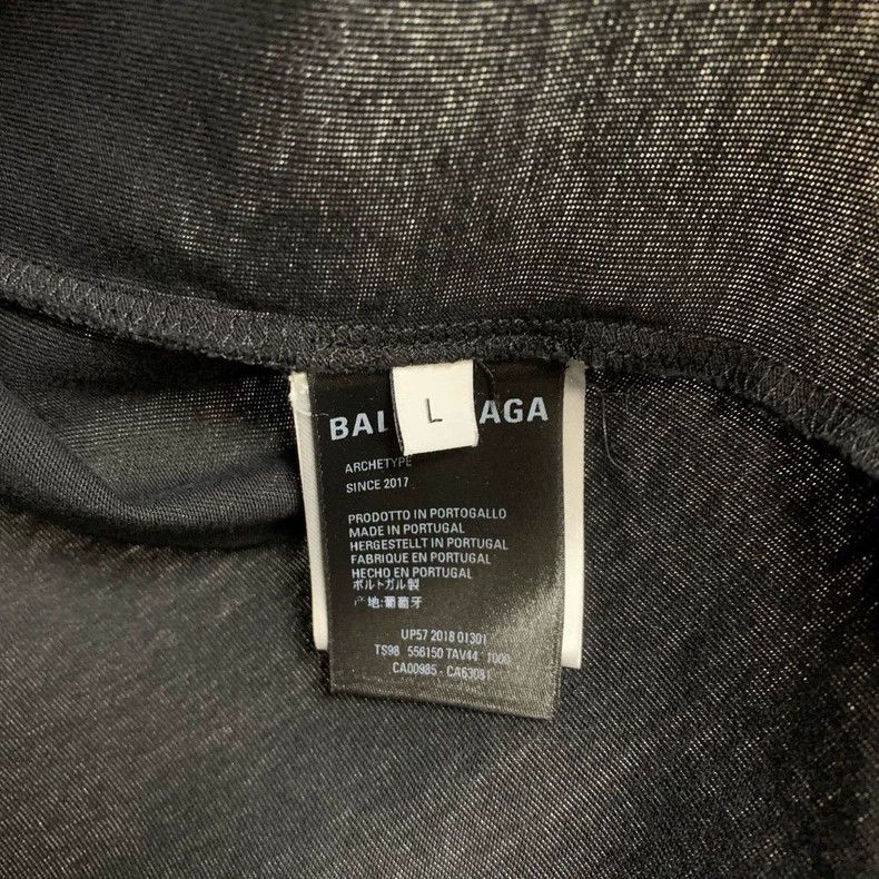 Balenciaga Balenciaga Black short sleeves Size US L / EU 52-54 / 3 - 7 Thumbnail